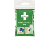 Plåster CEDERROTH Soft Foam blå 6x40cm