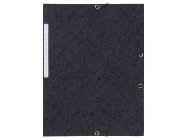 Gummibandsmapp  A4 3-kl sva 10/FP