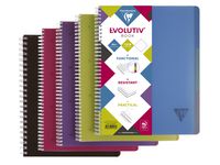 Ämnesblock LINICOLOR A4+ 3-flik sort