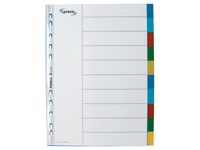Plastregister  A4+ PP 10-flik