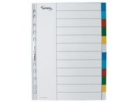 Plastregister  A4 PP 12-flik