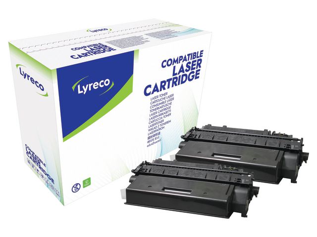 Toner  HP CF280X 6,9K svart 2/FP