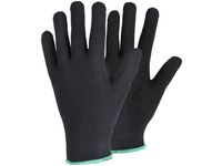 Textilhandske TEGERA 925 Noppor Svart 9