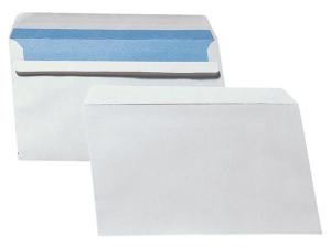 Kuvert  C5 162x229mm vit 500/FP