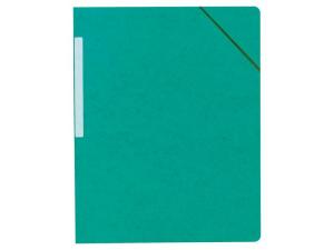 Gummibandsmapp  kart A4 grön 10/FP