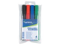 Märkpenna  rund färger 4/FP