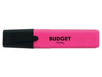 Överstrykningspenna  budget rosa
