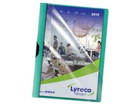 Klämmapp  PP A4 3mm grön 5/FP