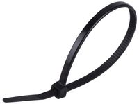 Buntband GELIA 200mmx4.8mm svart 100/FP