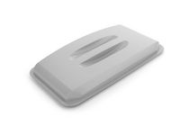 Lock till tunna DURABIN Eco 60L grå