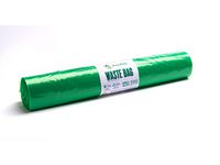 Plastsäck PE 125L 45my grön 10/RL