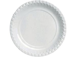 Tallrik DUNI Papper 22cm vit 100/FP