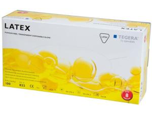 Handske Latex TEGERA 833 10 100/FP