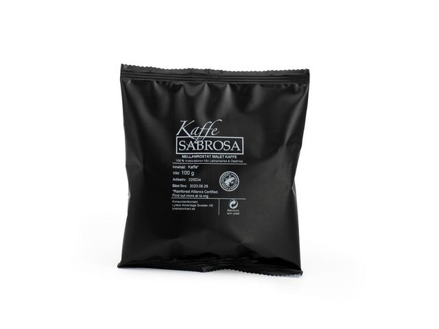Kaffe SABROSA Mellanrost 100g 64/FP