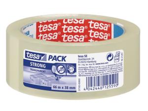 Packtejp TESA Strong 38mmx66m Klar