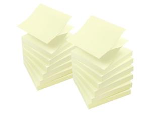 Notes  prem ZZ 75x75mm gul 12/FP