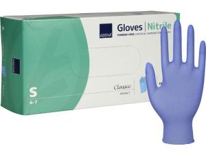Nitrilhandske Puderfri Blå S 150/FP