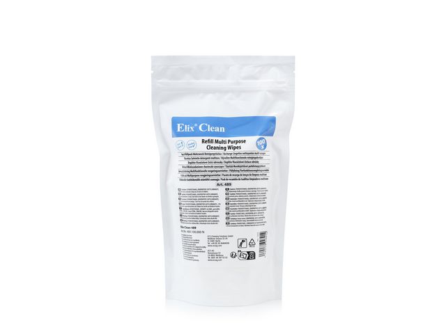 Rengöringsservetter ELIX Refill 100/FP