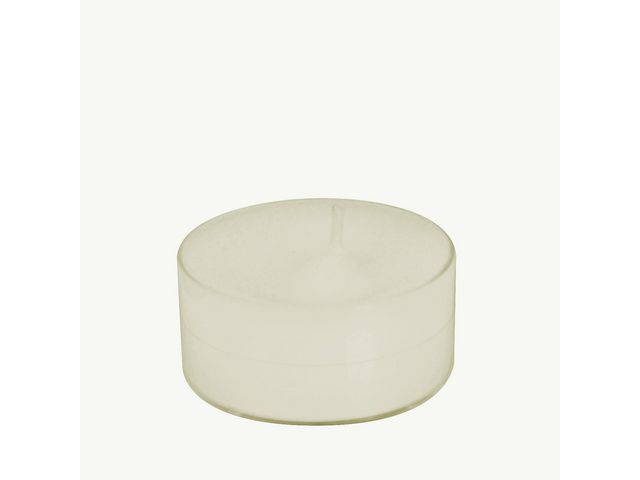 Värmeljus 38 · 24 mm vit 100% raps 40/fp