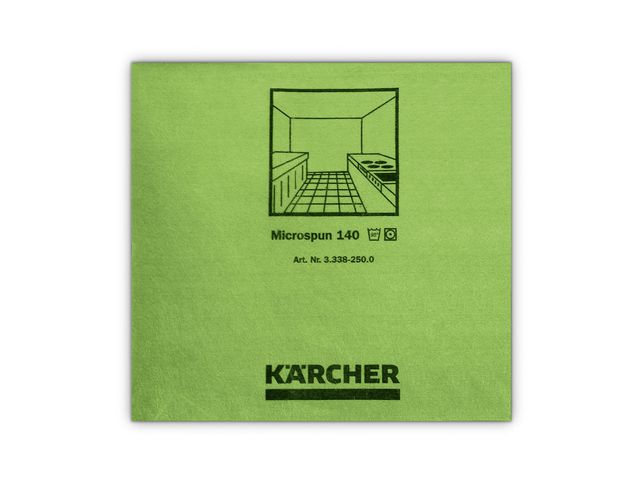 Microfiberduk KÄRCHER Classic grön 10/FP