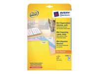 Minietiketter 25,4 x 10 mm 4725 /FP