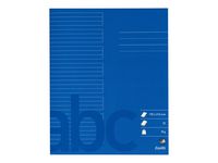 Skrivhäfte BANTEX 17x21 cm 6+6+6mm linj