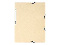 Gummibandsmapp EXACOMPTA 400g A4 sand