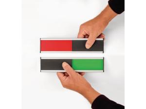 Dörrskylt LEGAMASTER upptaget ledigt