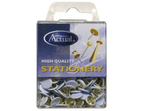 Häftstift plastask vita 200 fp