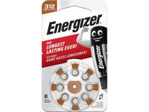 Batteri ENERGIZER hörsel 312 brun 8 fp
