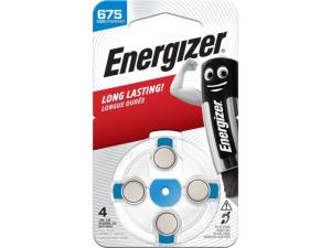 Batteri ENERGIZER hörsel 675 blå 4 fp