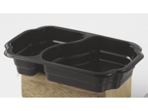 DUNIform 2-fack takeaway PP svart 246 fp