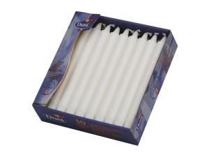 Kronljus DUNI 250mm vit 30 fp