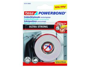 Monteringstejp TESA Powerbond 19mmx1 5m