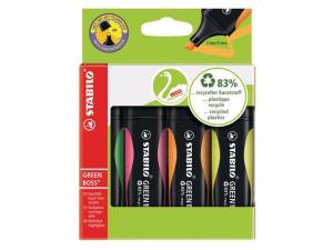 Överstrykningspenna Green BOSS 4 fp
