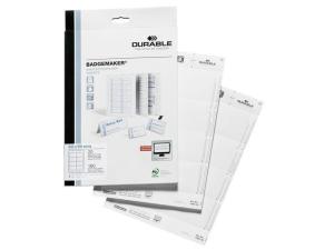 Etiketter DURABLE namnskylt 60x90 20 fp