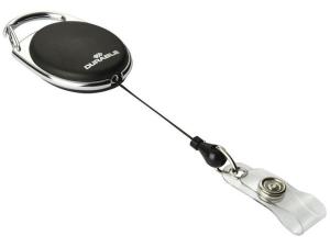 Korthållare DURABLE yoyo svart knap10 fp