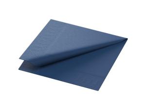 Servett 3-lags 24x24cm mörkblå 250 fp