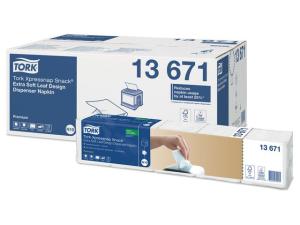 Servett TORK Pre N10 2-lags vit 500 fp