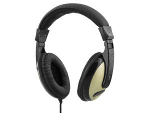 Hörlur DELTACO HL-54 On-Ear grå svart