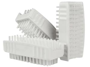 Nagelborste NORDEX dubbel vit