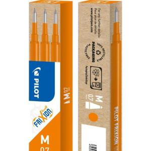 Refill PILOT Frixion 0 7mm orange 3 fp