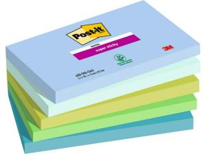 Notes POST-IT SS Oasis 76x127mm 5 fp