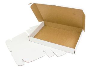 Självlåsande låda 220x143x62mm vit ES19