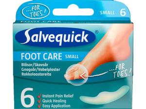 Plåster SALVEQUICK FC skavsår S 6 fp