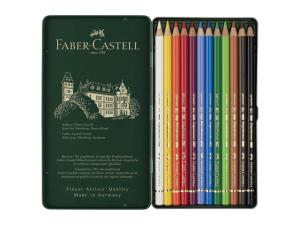 Färgpenna FABER CASTELL Polychroms 12 fp