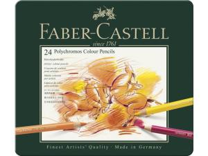 Färgpenna FABER CASTELL Polychroms 24 fp