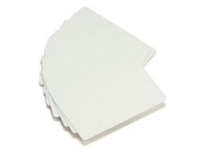 Plastkort ZEBRA PVC White Cards 500 fp
