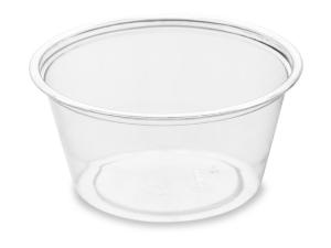 Dressingbägare rPET 60ml trans 100 fp