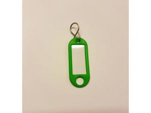 Nyckelbricka standard grön 100 fp